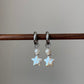 Best Wishing Bottle Pearl Earrings Baroque Pearl Star Dangle Earring Detachable Pendant 3-in-1 Necklace & Earrings Dreamy Gift for Her