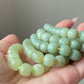 AAA  Natural light green Jade square bead handmade Bracelet Best lucky Gift for her,gift for Mom,meditation crystal bracelet gift for him