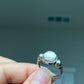 Sweden Gibeon Meterite adjustable Sterling silver skeleton adjustable ring,super high energy