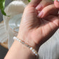 Chic Freshwater Pearl Stretch Bracelet - Timeless Elegance Accessory