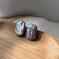 Rare find stunning purple tone baroque freshwater pearl rectangle studd earring,gift for her,holiday gift