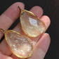 Hand Craft Libyan Desert Glass 925 Sterling Silver 18k Gold-Plated Handmade Pendant – Protection & Transformation Crystal