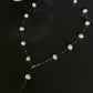 Stellar Elegance:Starry Sky Pearl/Tears of Pearl Natural Freshwater baroque pearls Handmade Multiple use necklace/chocker Necklace