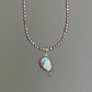 Ocean Whispers Baroque Pearl Whale Necklace Pendant | Unique Handmade Gift for her clip-on necklace charm  Dolphin necklace coastle style