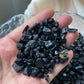 Black Tourmaline raw rocks Natural Crystal Chips, Choose oz or lbs Wholesale Bulk Lots (Raw Black Tourmaline Chips)