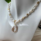 TOP GRADE big baroque Petal Pearl super shinning luster multiple use dangle earring,necklace pendant,gift for her,christmas gift