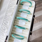 Amazonite Crystal Bracelet bangle with Natural Sparkles – Anxiety Relief, Confidence Boost, Healing Stone Jewelry