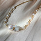 Handmade AAAA Natural freshwater big baroque pearl fireball pendant gold filled stick necklace,gift for her,gift for him