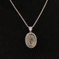 Libyan Desert Glass Pendant - Sterling Silver Healing Crystal Necklace for Energy Protection