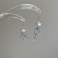 Jellyfish Pearl Earrings – Handmade Baroque Pearl Ocean Jewelry, Unique Sea-Inspired Earrings, Statement Earrings for Mermaid Lovers