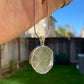 Natural Hand crafted Libyan Desert Glass Meteorite Pendant | Sterling Silver Faceted Healing Jewelry