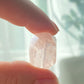 Natural Snowflake Phantom quartz,pink garden quartz irregular barrel shape bead