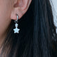 Best Wishing Bottle Pearl Earrings Baroque Pearl Star Dangle Earring Detachable Pendant 3-in-1 Necklace & Earrings Dreamy Gift for Her