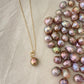 Removable Baroque Pearl Drop Choker – Handmade Freshwater Pearl Necklace