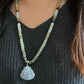 Natural Elegant Long Hetian Jade Necklace with Healing Barrel-Shaped Beads