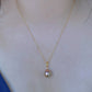 Removable Baroque Pearl Drop Choker – Handmade Freshwater Pearl Necklace