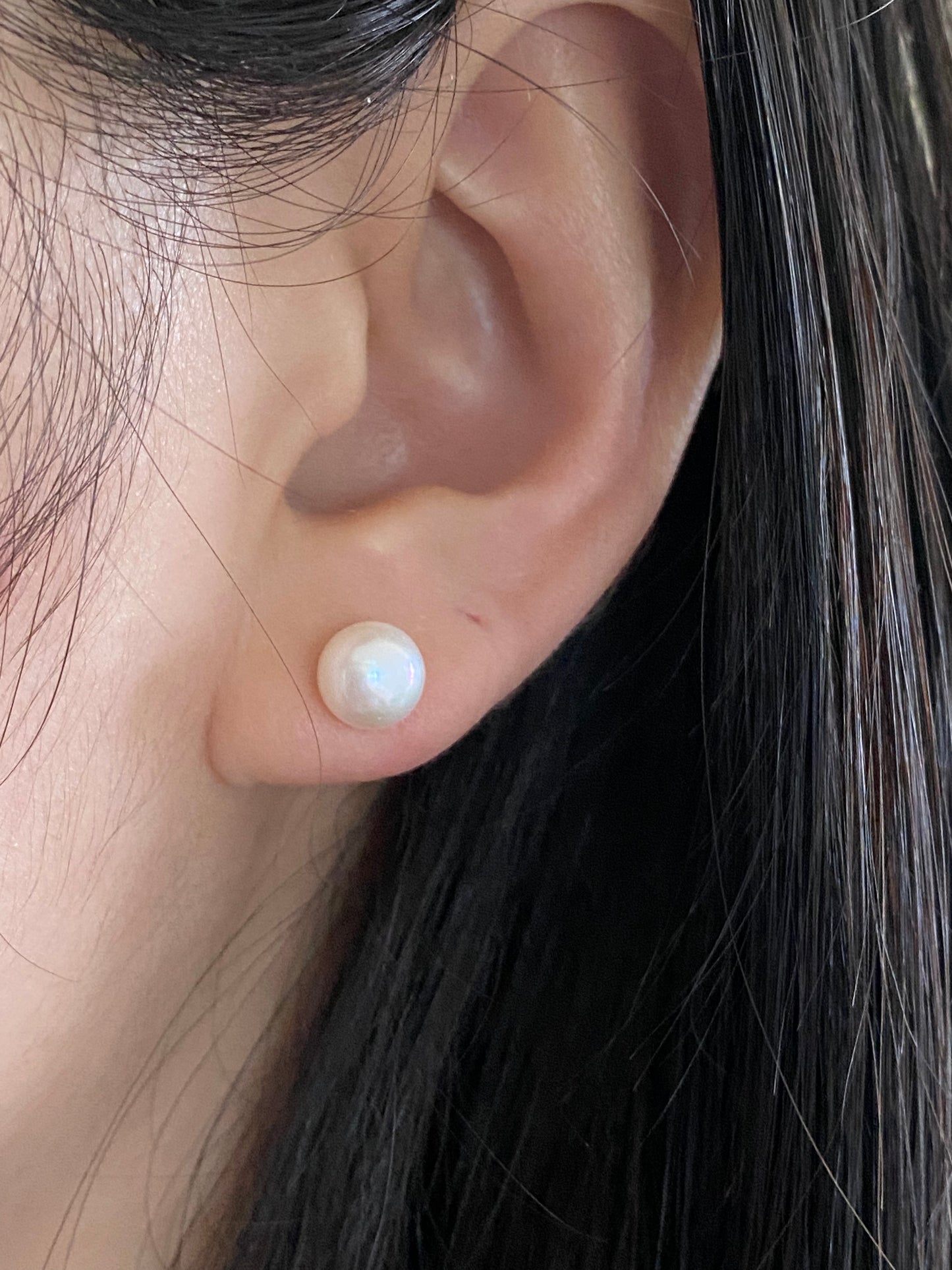 Multiple use Natural Fresh Water Pearl Drop Earrings, Dainty Dangle Pearl Earrings, Bridal Jewellery, Multiple Pearl, Wedding Earrings, Bridesmaid Gift,Made in the USA,custom length