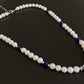 freshwater pearls with lapis lazuli vintage beach style necklace,gift for her,mother's day gift