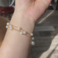 multiple way to wear natural fresh water pearls bead necklace Gypsophila necklack 14k gold filled