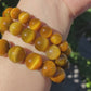 AAAAA quality Blue Gold fire cat eye fire Tiger's eye beads Bracelet10mm 12mm 14mm+ Healing Crystal Energy Protection