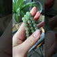 Natural Myanmar Green Jadeite，Nephrite Jade smooth round bead Bracelet,handmade bracelet 8mm+