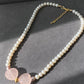 Natural AAA high quality Rose quartz cuty puffy heart shape,bow Freshwater pearls,Valentine's gift, gift for her,Love and relationships