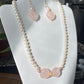 Natural AAA high quality Rose quartz cuty puffy heart shape drop dangle earring,Handmade Earring,Made in California