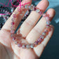 Natural Ruby Red Tourmaline, Pink Tourmaline 6mm-7mm Beaded Bracelet,wholesale price