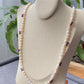 Mother of pearls color block black and white multiple use Necklace,handmade necklace