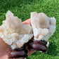 Large Raw Clear Quartz,White Phantom Quartz,Sprit Quartz,Crystal Points,Large Raw Quartz Cluster ornament