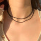 2mm+ $20 for 2 Natural Faceted gemstone,Moonstone,strawberry Quartz,Garnet,sunstone,Peridot,Tourmaline,Fluorite，Blue Apatite，Morganite Double Wrap Bracelet, Chocker Necklace