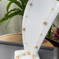 Natural Brown mother of pearls 14K gold Bracelet and Necklace set,it can Link to be long Necklace