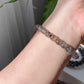 AAA Genuine Natural Black Copper Rutilated Quartz bead bracelet, gift for him, gift for her,7mm 8mm
