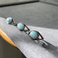 Genuine Natural Larimar Raw Larimar statement gemstone oval shape women men ring