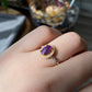 Natural South Africa Purple  Pink Sugilite Sterling Silver Adjustable Ring，Gift for her, Bridesmaid Gifts