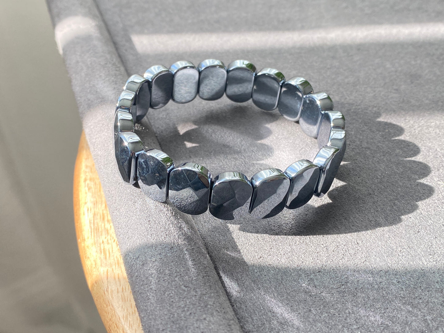 AAAAA Terahertz Diamond Faceted Cut,Recharge & Reignite Your Energy- Rejuvenate Your Mind Bracelet, gift for her, gift for him