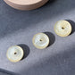 Natural Gold Mica,Gold Lepidolite super shinning Donut Ring  Flashy Gemstone pendant