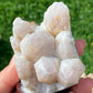 Large Raw Clear Quartz,White Phantom Quartz,Sprit Quartz,Crystal Points,Large Raw Quartz Cluster ornament