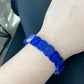 AAAA Natural Lapis Lazuli gemstone oval shape wide bracelet Energy Protection Meditation Spiritual