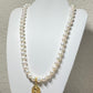 multiple way to wear natural fresh water pearls bead necklace long pendant necklack