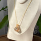 Natural Raw Black Gold Super Seven Princess 14k gold wire pendant necklace 14mm to 16MM