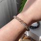 AAA Genuine Natural Black Copper Rutilated Quartz bead bracelet, gift for him, gift for her,7mm 8mm