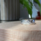 Certificated 1.0 ct. Moissanite Lozenge Sterling silver everyday ring wedding ring  with box