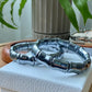 AAAAA Terahertz bamboo shape bangle,Recharge & Reignite Your Energy- Rejuvenate Your Mind Bracelet, gift for her, gift for him