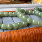 AAA  Natural BIYU Hetian Jade square bead Nephrite bead Bracelet Best Gift for her,gift for Mom