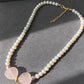Natural AAA high quality Rose quartz cuty puffy heart shape,bow Freshwater pearls,Valentine's gift, gift for her,Love and relationships