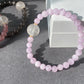 “Love Surround”Natural Tourmaline,Cordierite,Iolite,Aquamarine,Strawberry quartz,Citrine,Rutilated Quartz,Kunzite Couples Bracelet,Valentine's Day Gift