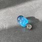 Hand carve Dark Blue Aquamarine with nice polished Pixiu brave troops Sterling silver necklace Pendant