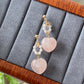 Natural AAA high quality Rose quartz cuty puffy heart shape,Valentine's gift, gift for her,Love and relationships