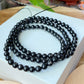 AAAAA Grade Natural Gold Fire Flashing starlight hypersthene Round bead necklace choker 4mm/5mm